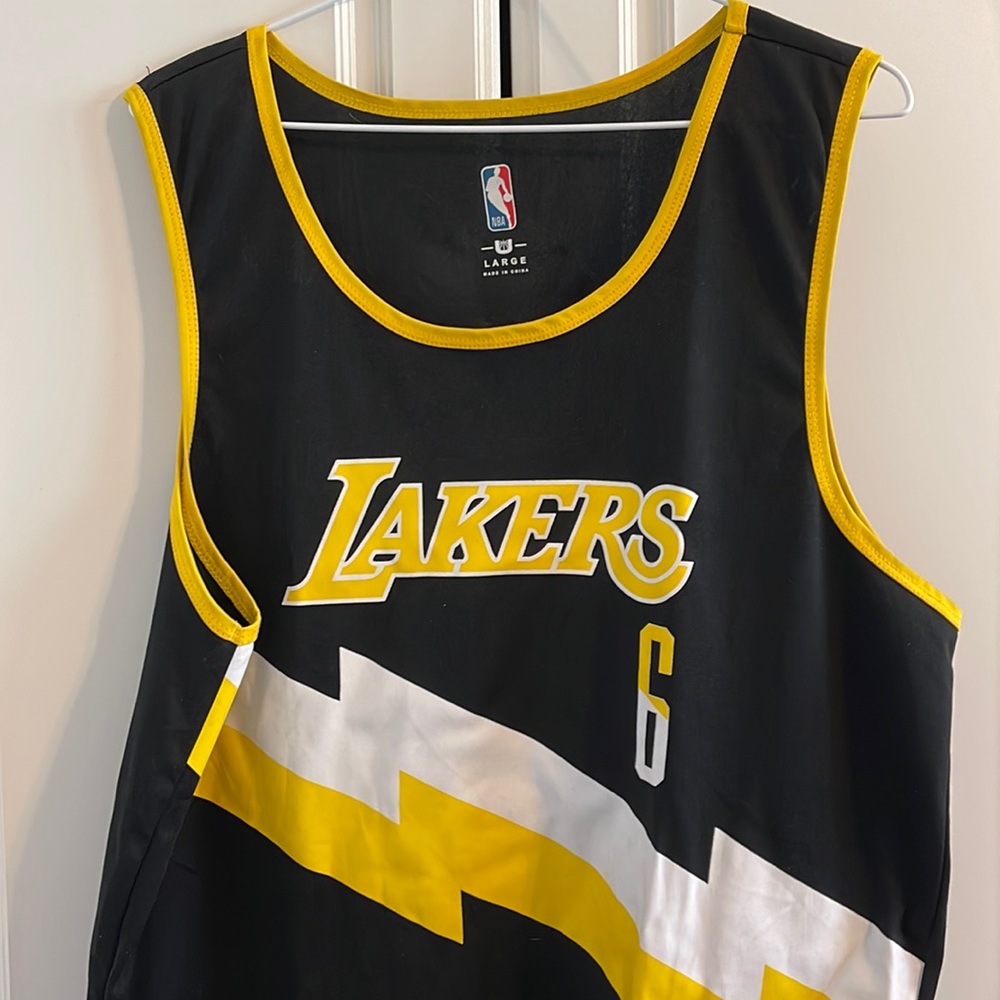 Lakers Replica NBA Jersey- 6 Lebron James